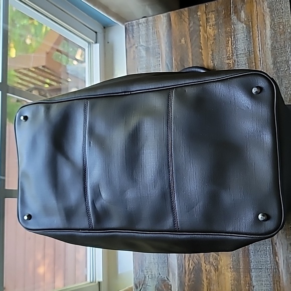 Jack Spade Textured Leather Weekender Duffle - Extra Large - Picture 6 of 16